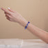 Ultramarin | 925er Sterlingsilber | Armband mit leuchtenden Farbverlaufsherzen